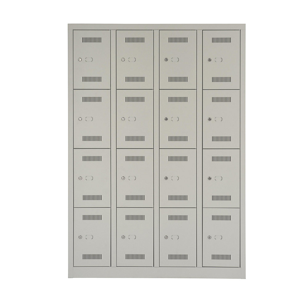 Vestiaire multicases MonoBloc™, 4 casiers par compartiment