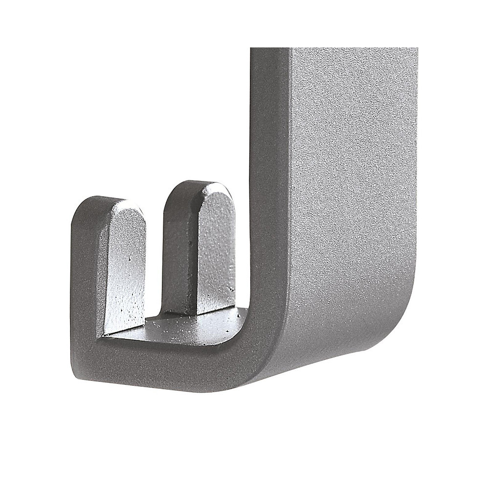 Kaiserkerkraft Wall Coat Rack 6 Hooks White Aluminum 2