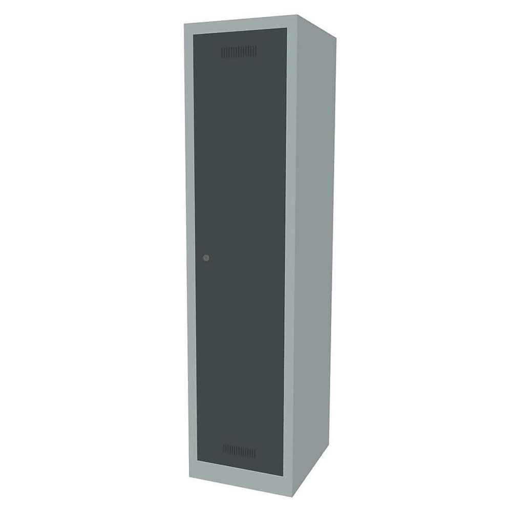 Penderie MonoBloc™, largeur compartiments 348 mm, un niveau