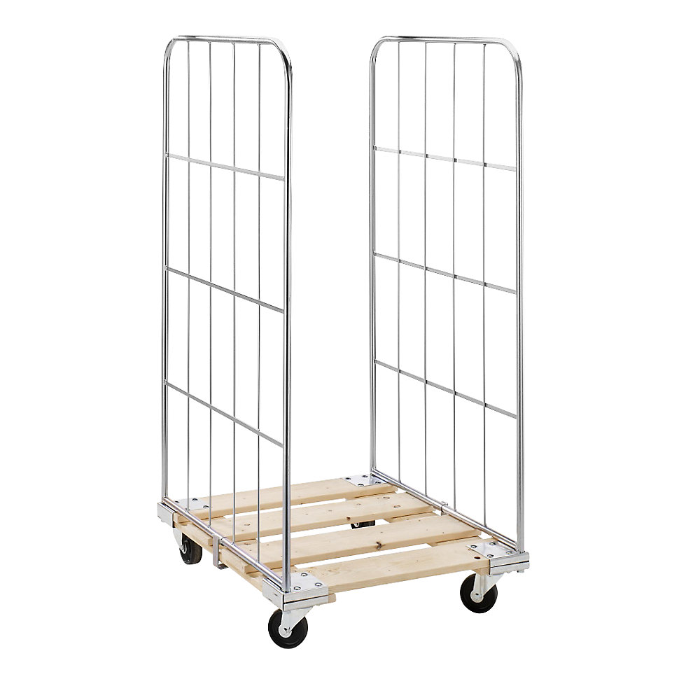 Roll-conteneur à panneaux grillagés