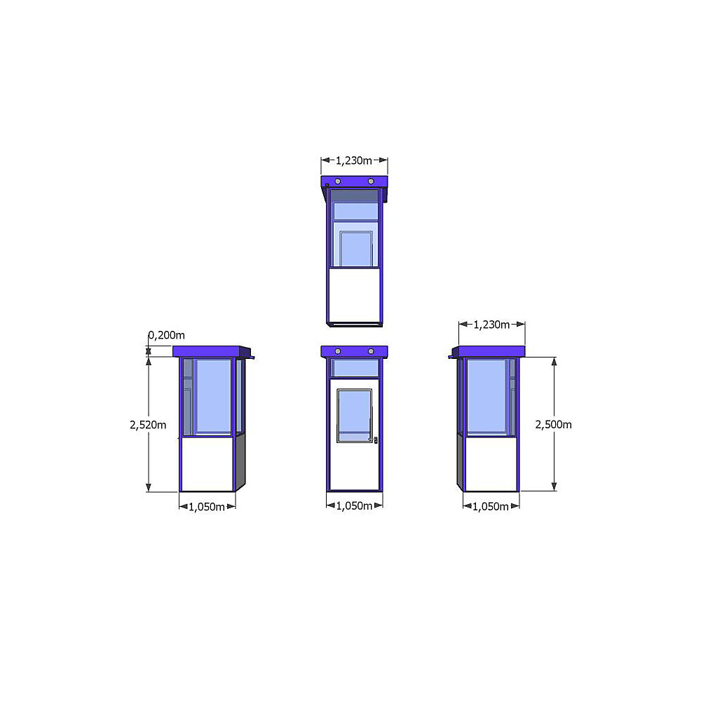 Bureau d'atelier à remplissage des cloisons à angles droits
