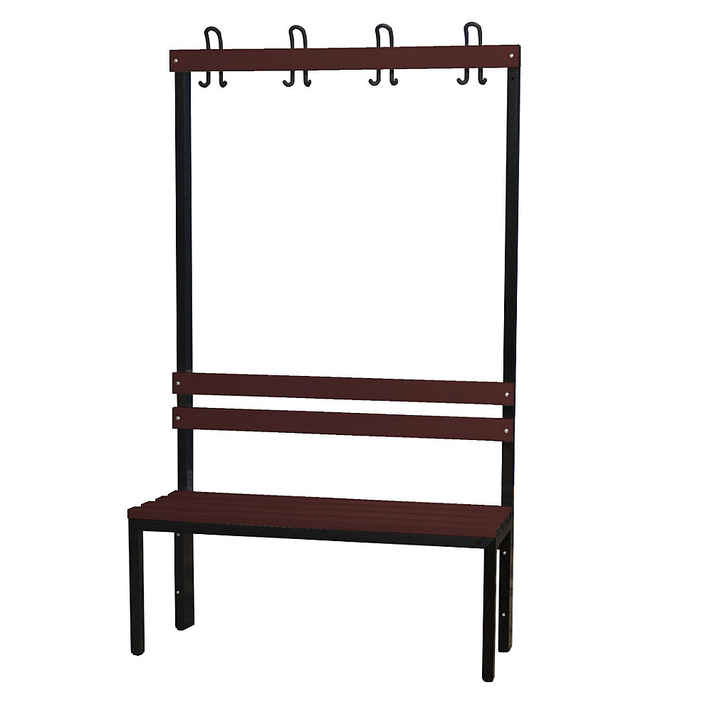 Banc pour vestiaires, accès 1 côté