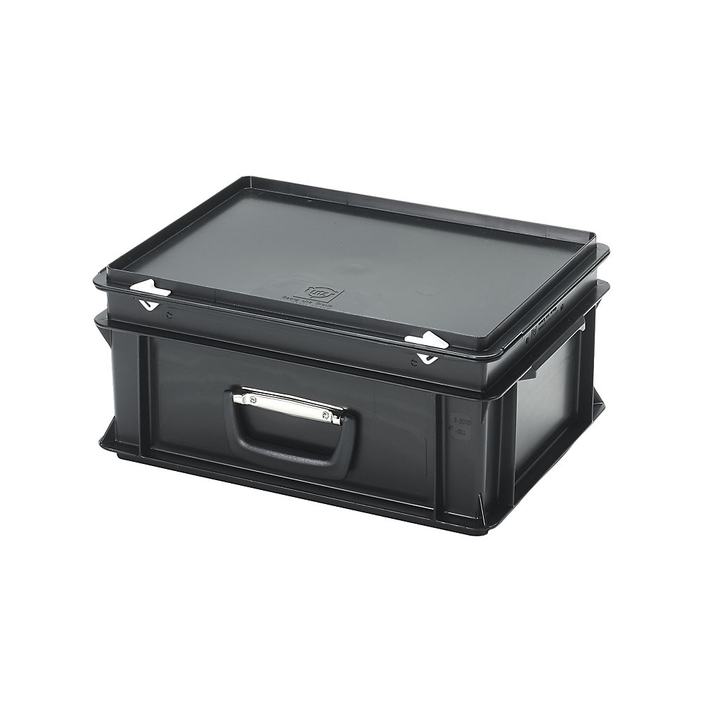 Coffre antistatique en plastique
