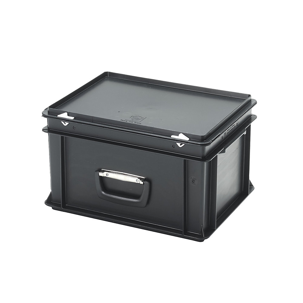 Coffre antistatique en plastique