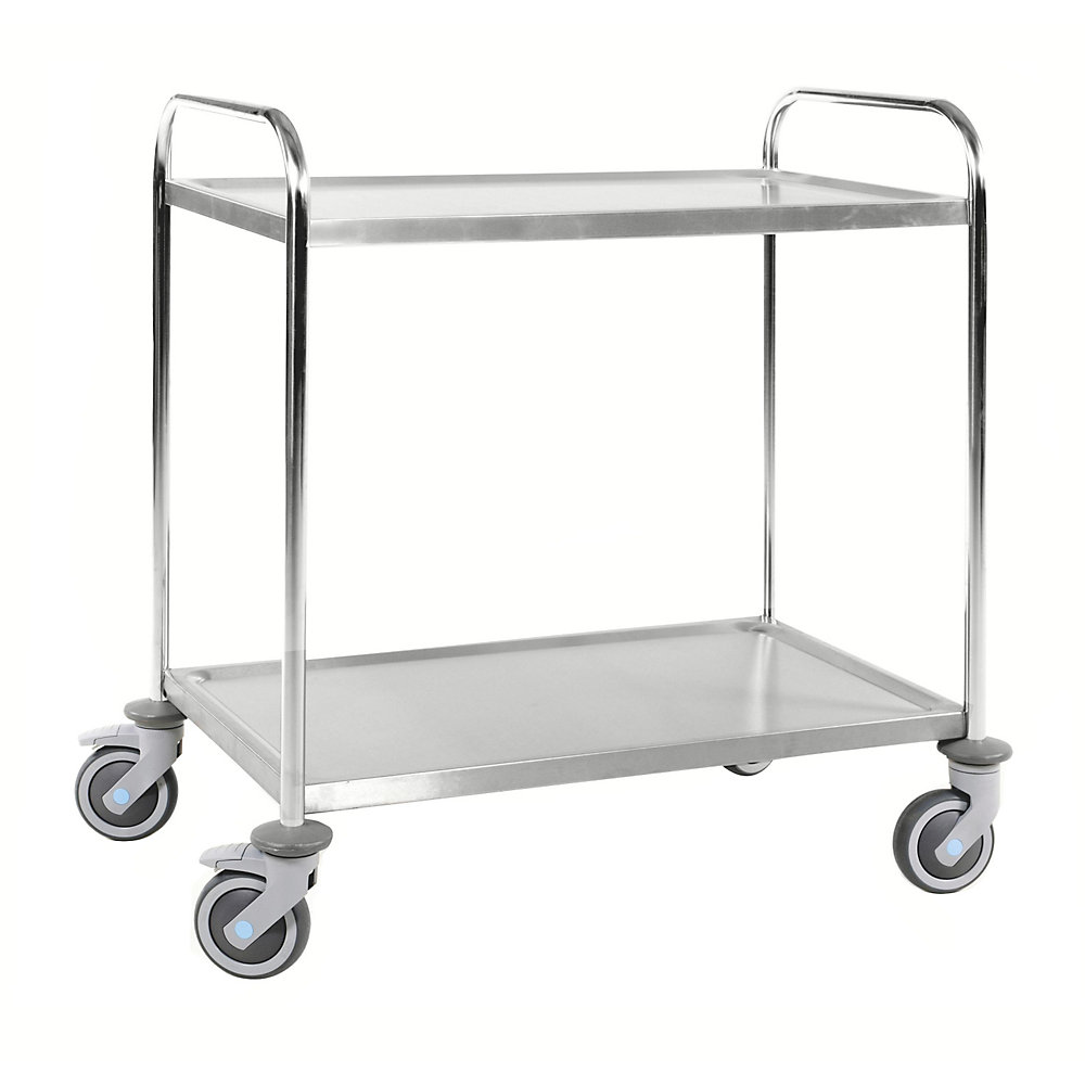 Chariot de service en inox