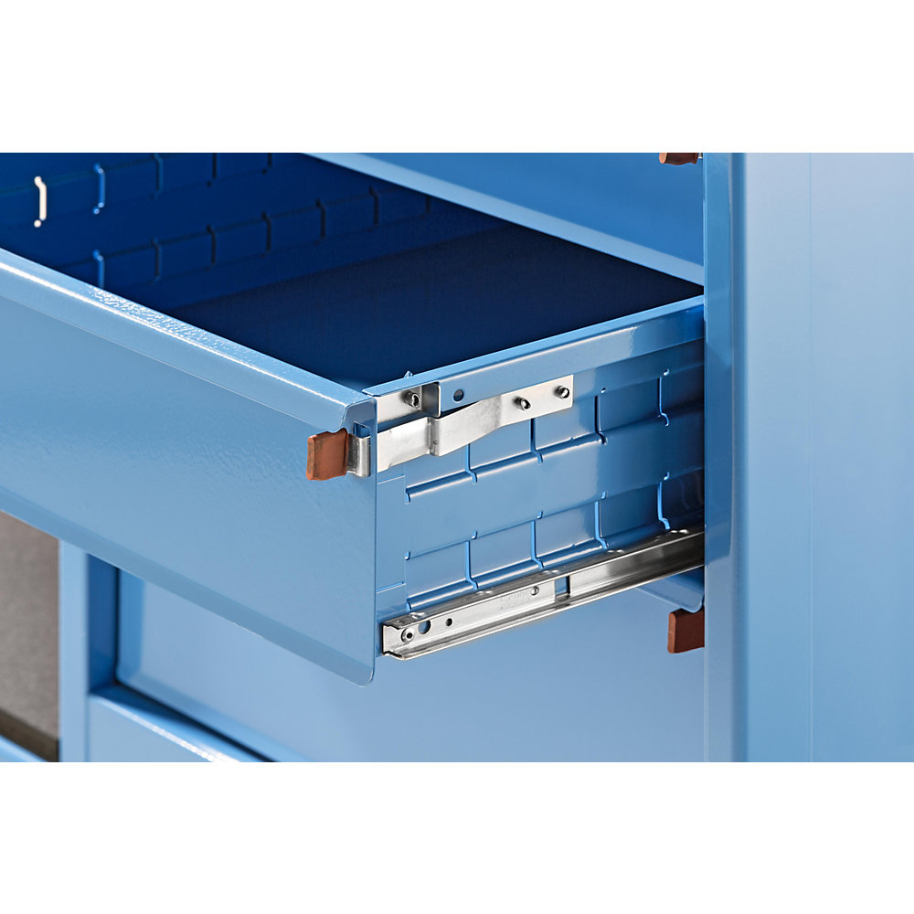 eurokraft pro Mobile Workbench Light Blue 2