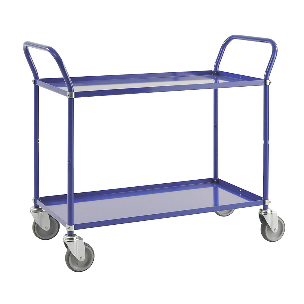 Chariot à tablettes léger hauteur 940 mm