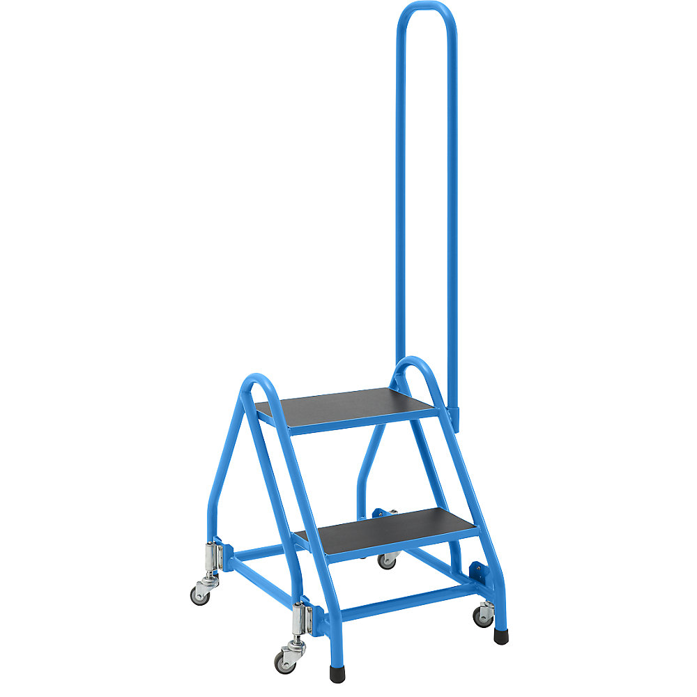 Escabeau mobile en tube d'acier