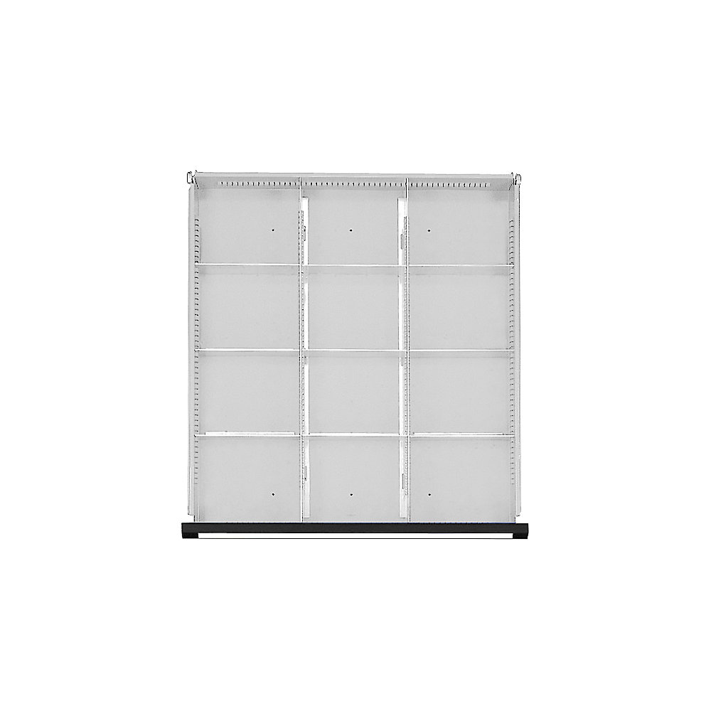 ANKE Divider for drawer WxD 500 x 540 mm, ⅓ division, for drawer height 60 mm