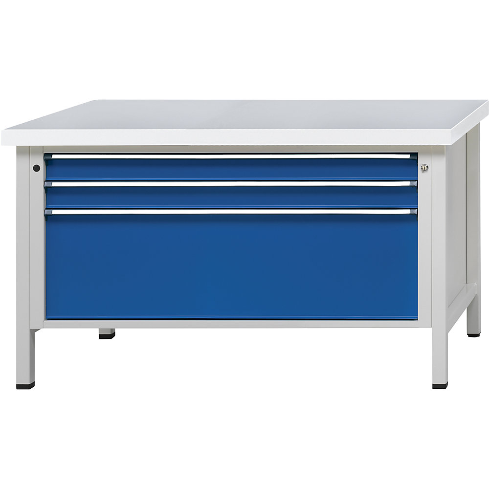 Établi de largeur 1500 mm, sur piétement