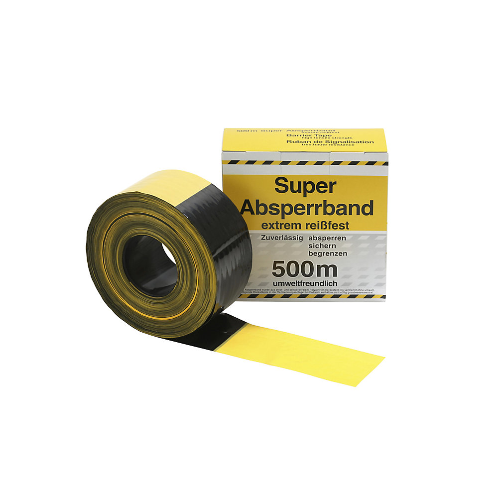 Ruban de chantier en polyéthylène