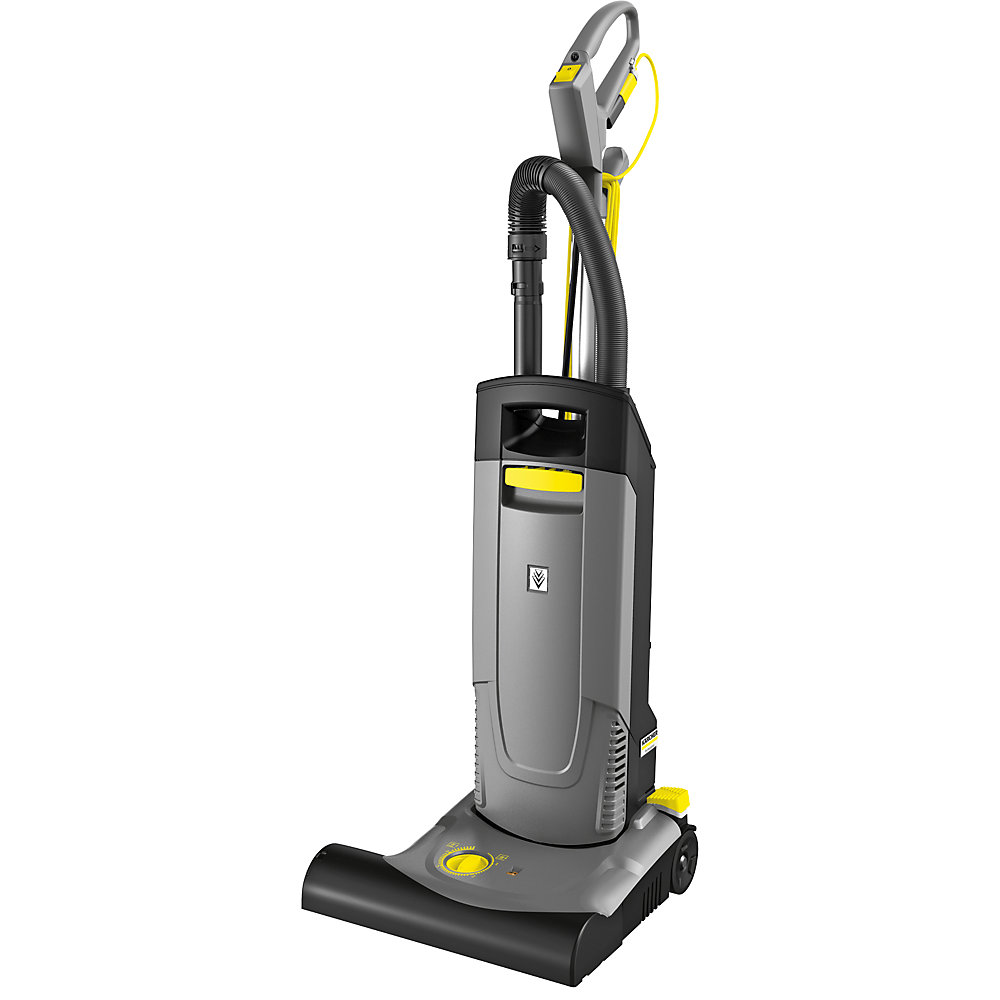 Kärcher Upright vacuum cleaner, CV 38/2 *EU, 850 W, working width 380 mm, with electric brush overload protection