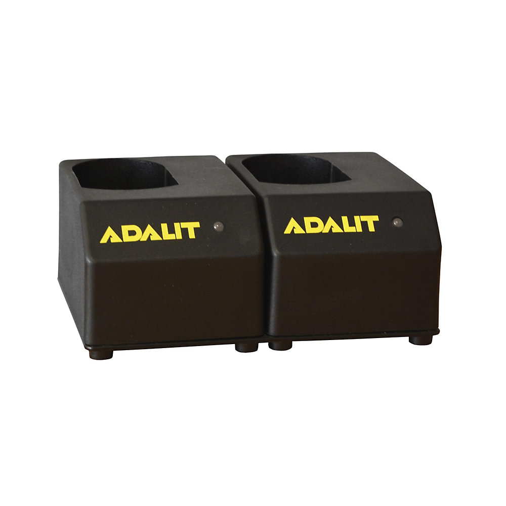 Chargeur pour lampes-torches ADALIT®, pour accumulateur au lithium-ions, pour lampes de sécurité à 2 diodes