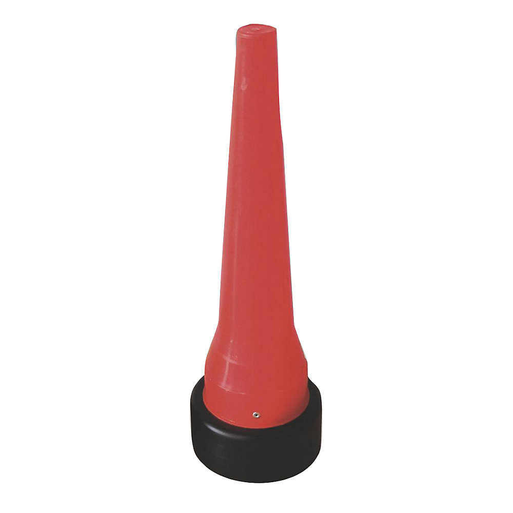 Cône de signalisation, à poser, rouge