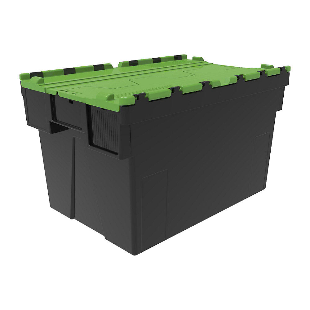 Bacs gerbables réutilisables, lot de 5