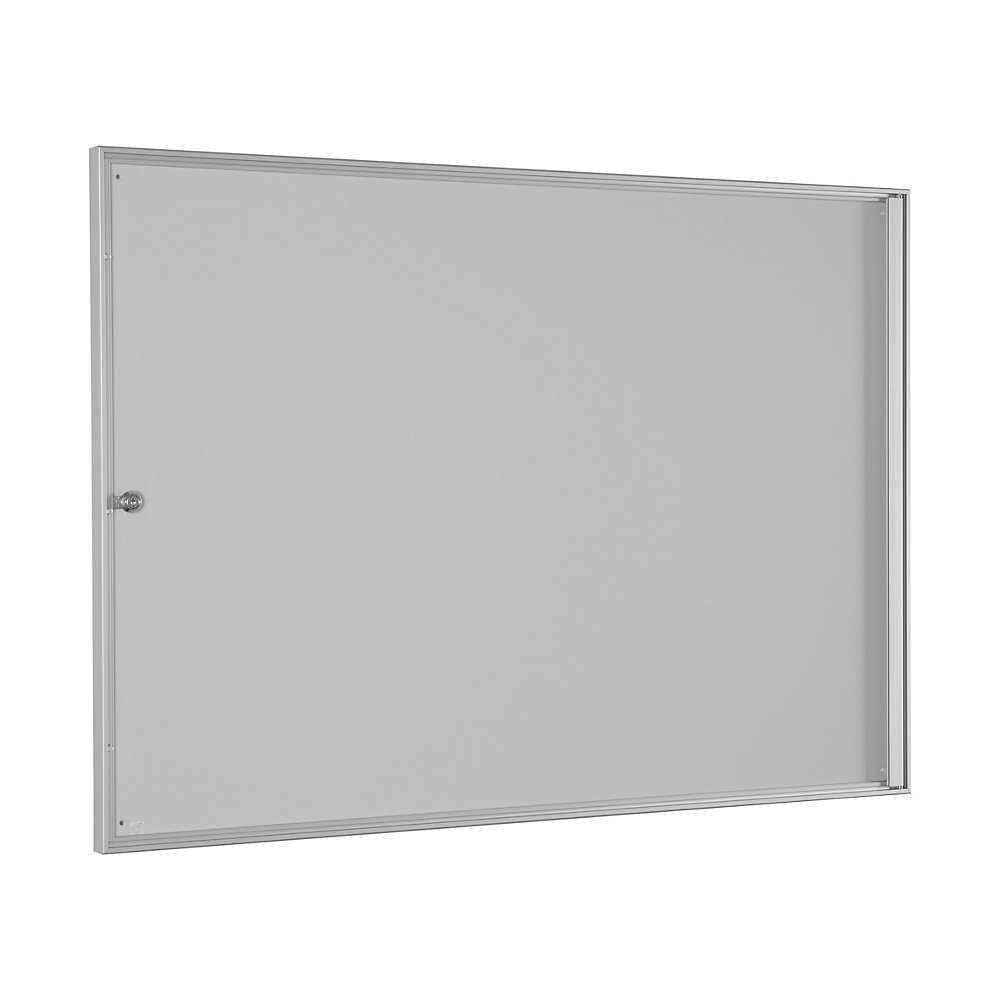 Vitrine économique, blanc gris