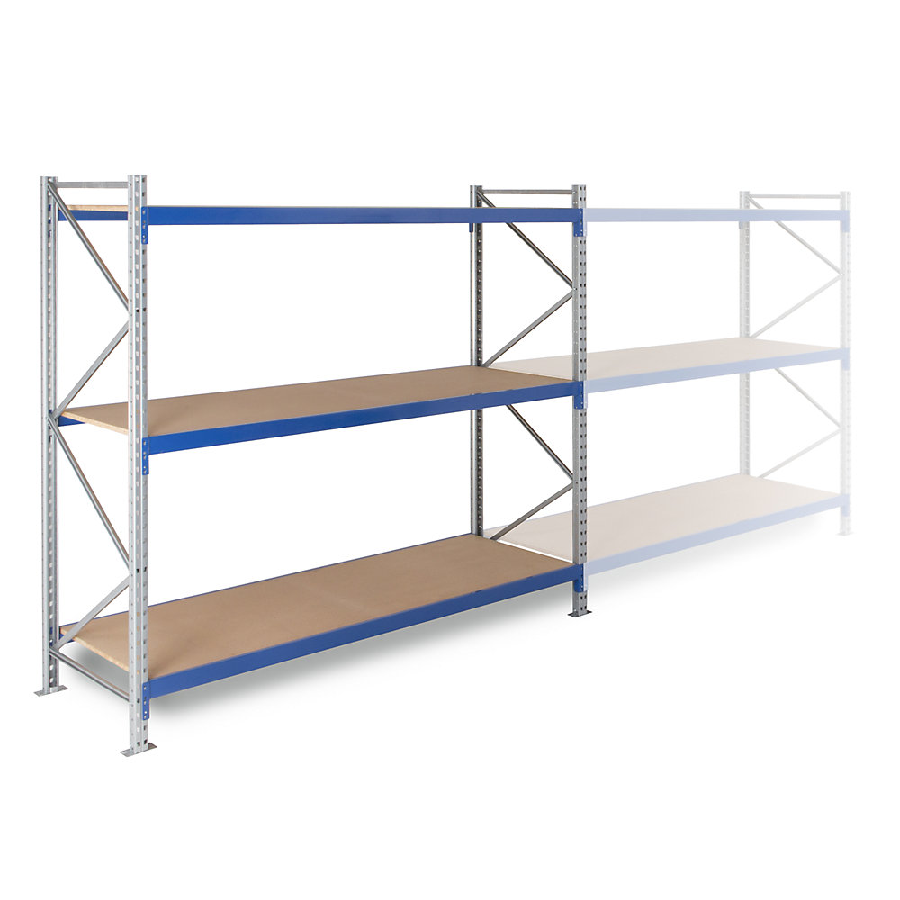 Rayonnage extra-large, largeur utile 2000 mm, rayonnage de base, 3 niveaux, profondeur 600 mm