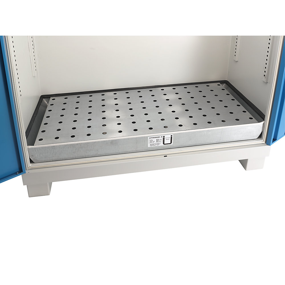 Recouvrement en tôle perforée galvanisée