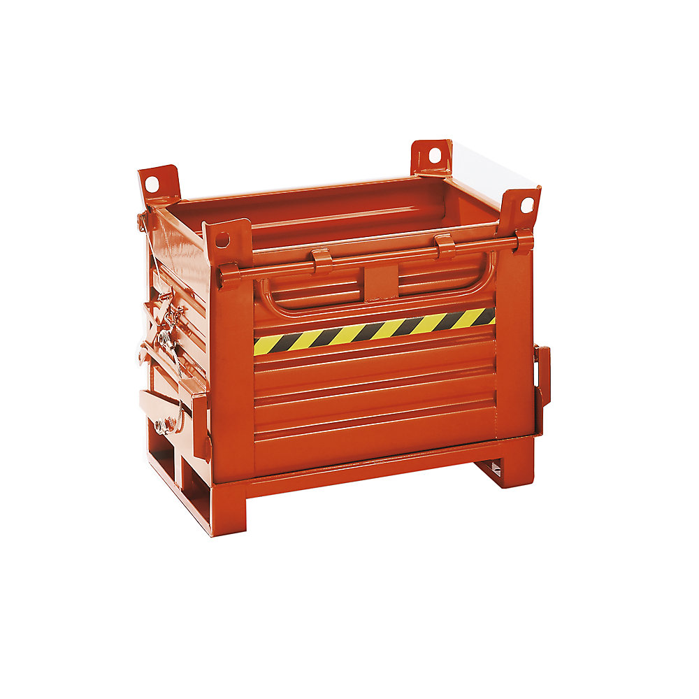 kaiserkraft Drop-bottom Container Orange 2