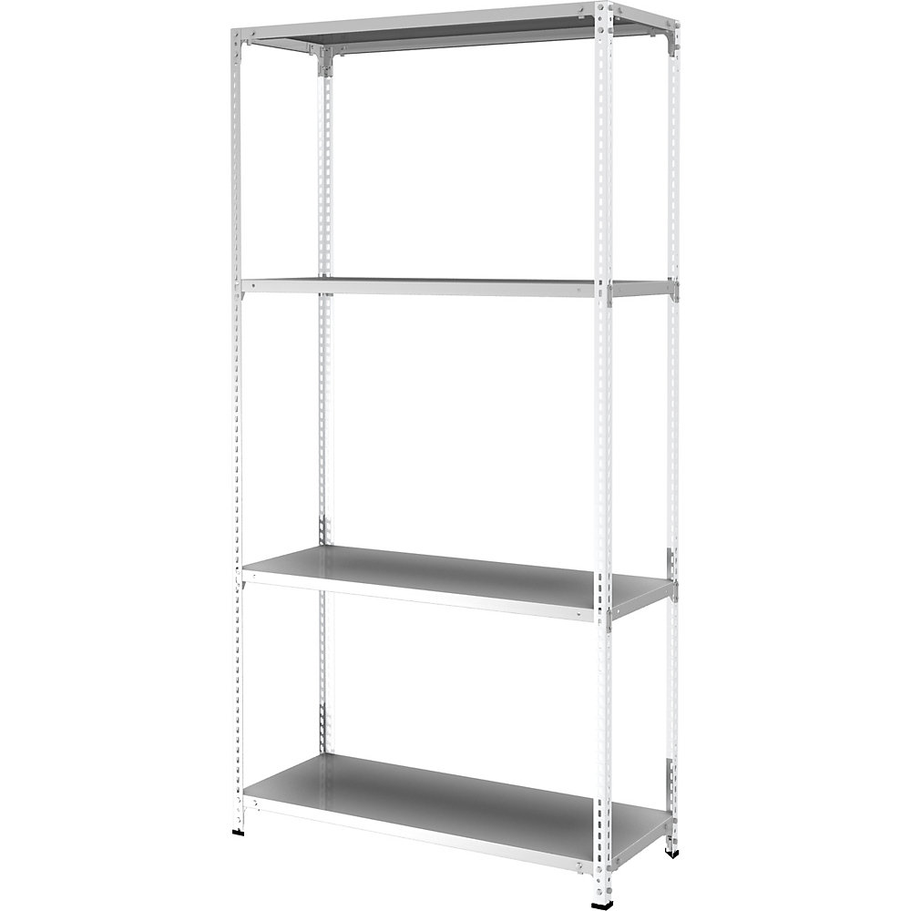 Rayonnage emboîtable et à boulonner