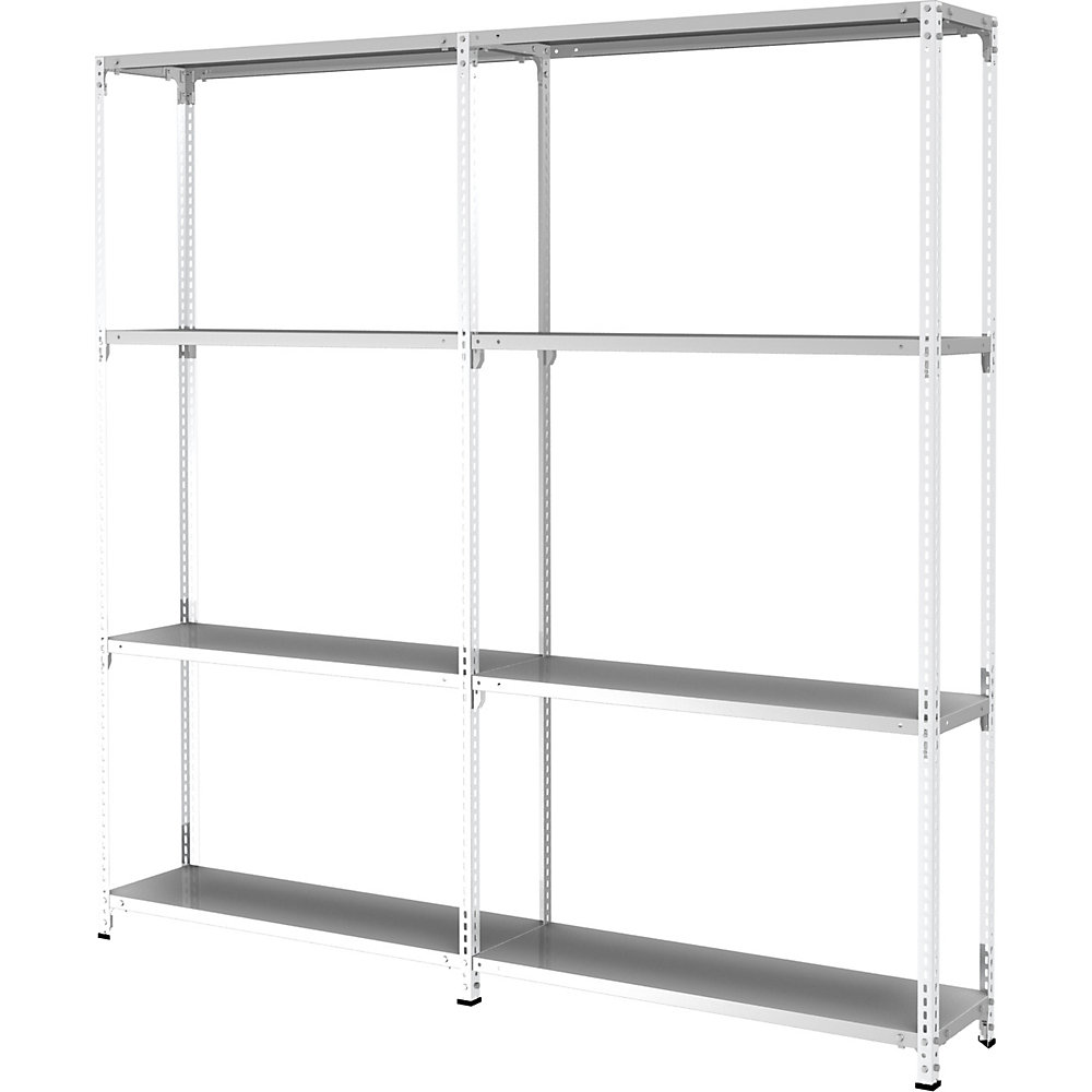 Rayonnage emboîtable et à boulonner