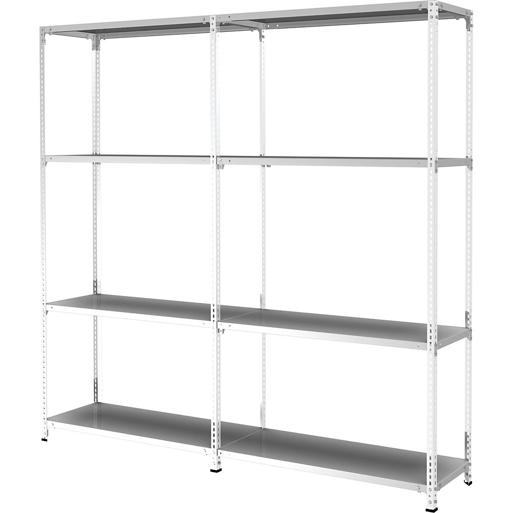 Rayonnage emboîtable et à boulonner