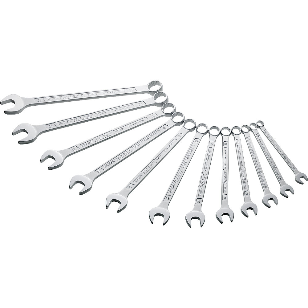 Photos - Wrench Hazet 12 pieces, 12 pieces, polished head 