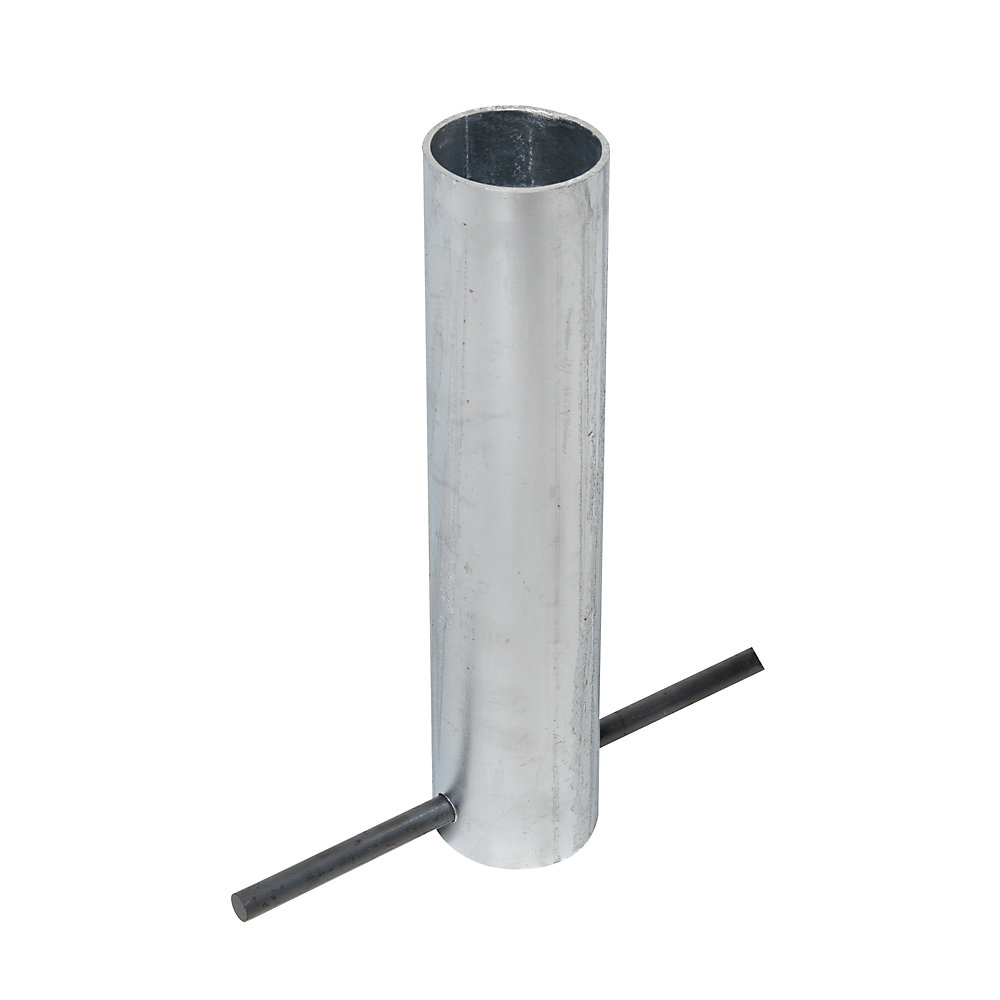 Manchon, pour potelets Ø 90 mm, hauteur 330 mm, galvanisé à chaud