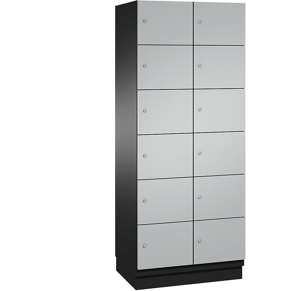 Vestiaire multicases CAMBIO avec portes en tôle d'acier