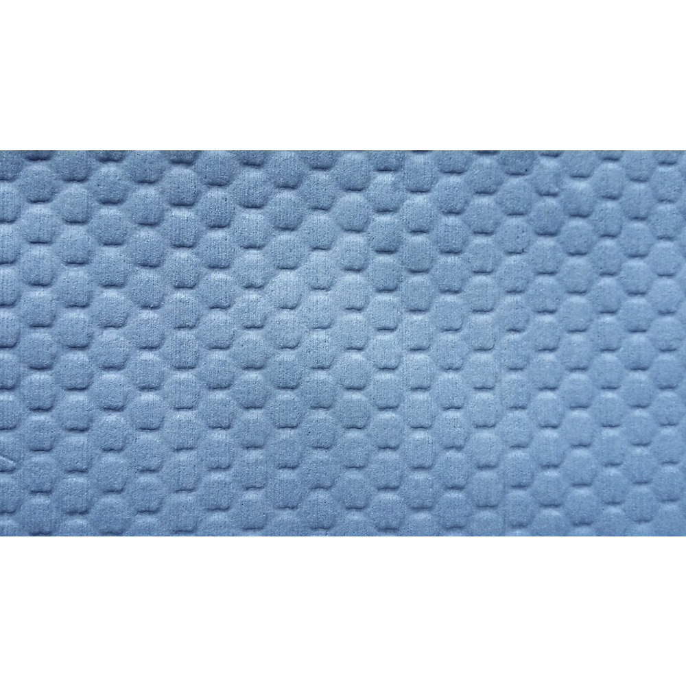 kaiserkraft Wischtücher, BxL 300 x 420 mm, heavy, Wabenmuster blau, VE 160 Stk 2