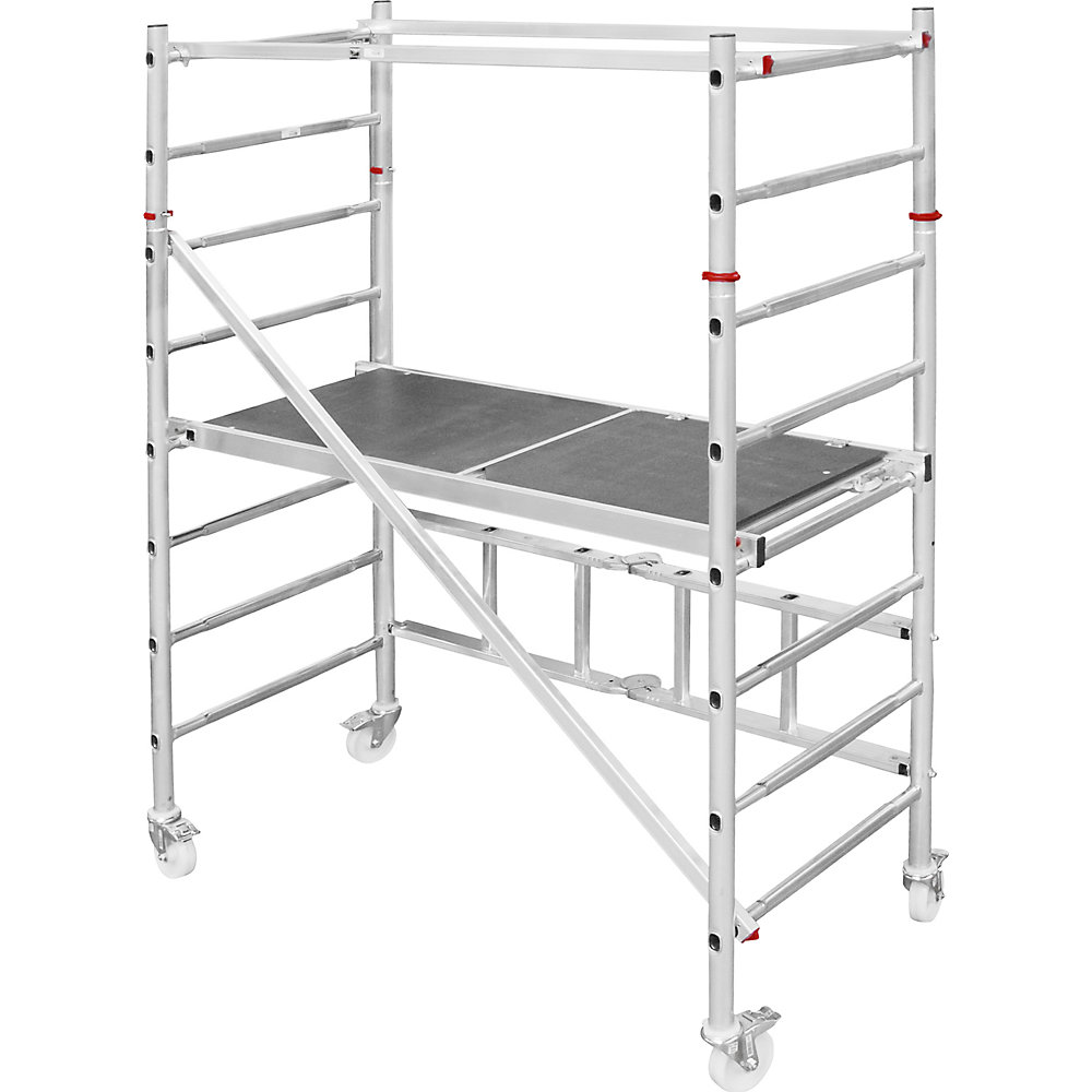 Échafaudage roulant en aluminium SAFE-T SOLUTION SC40