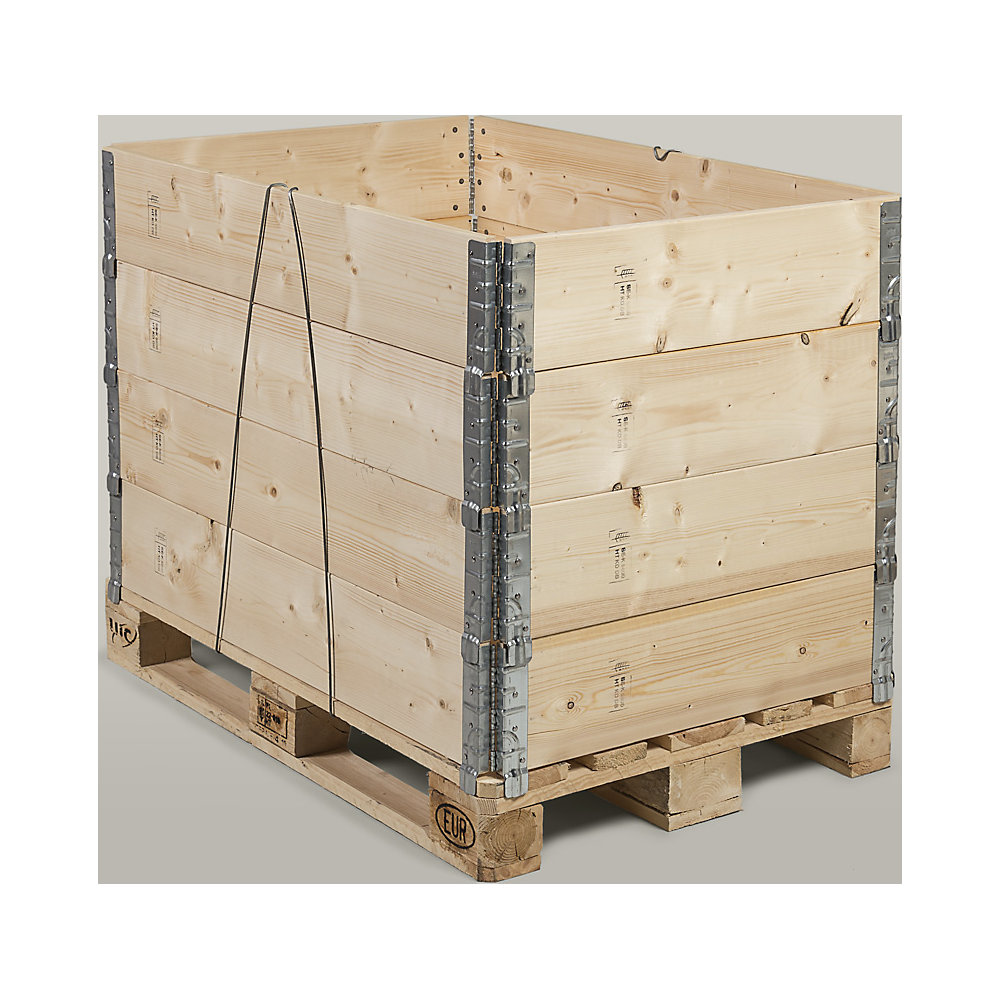 Kaiserkraft Wire Pallet Frame Lock Gray 2