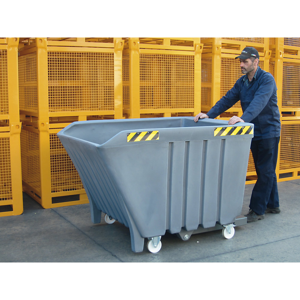 Benne basculante en PE