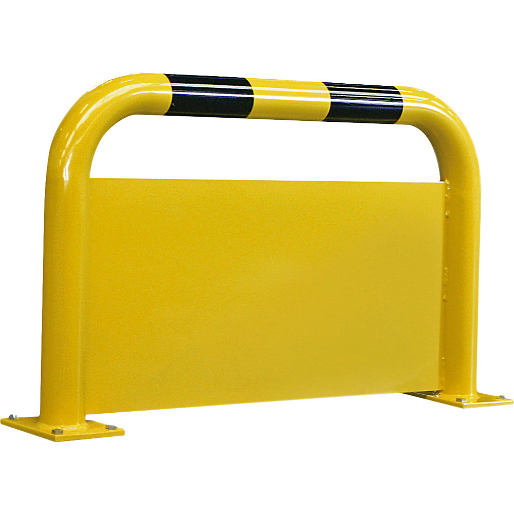 Arceau de protection, tôle de protection 400 mm, h x l 600 x 1000 mm