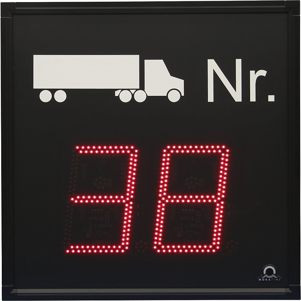 Ecran à diodes LED d'appel pour camions