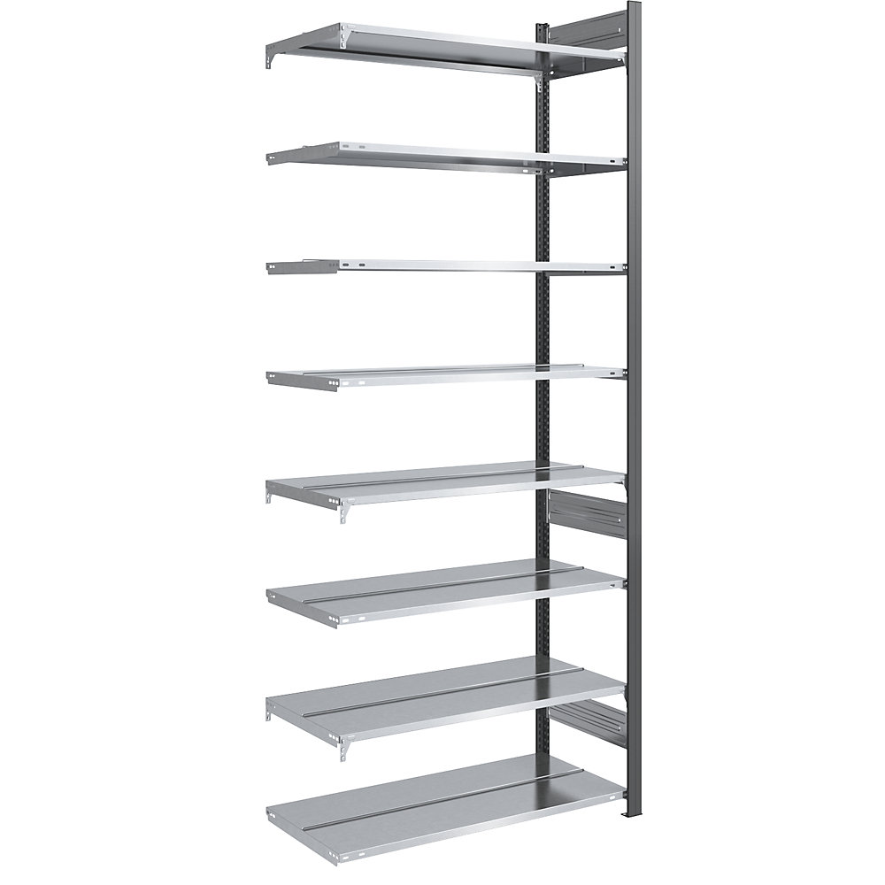 Rayonnage emboîtable pour dossiers, double face, anthracite