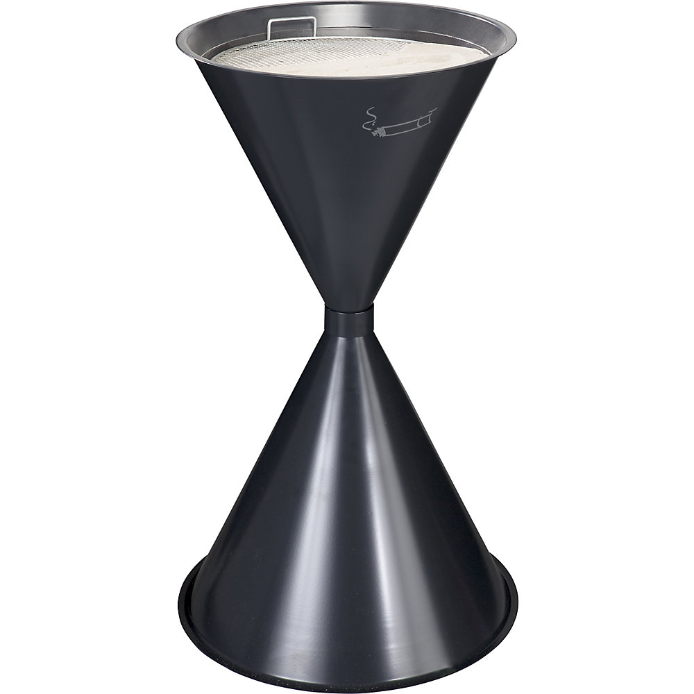 Cendrier sur pied en forme de quille