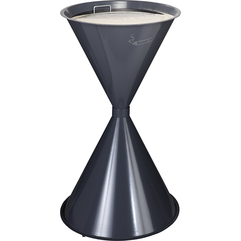 Cendrier sur pied en forme de quille