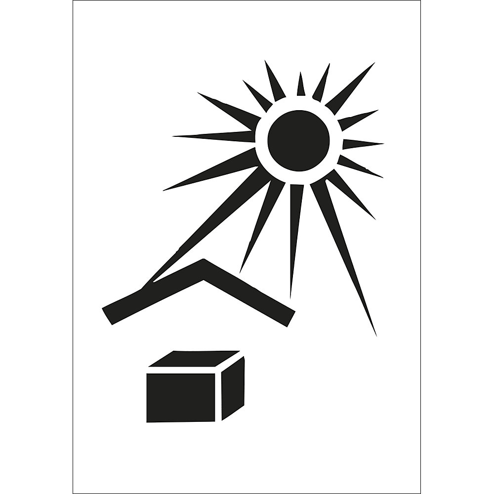 Signalisation pour entrepôts et emballages, lot de 10