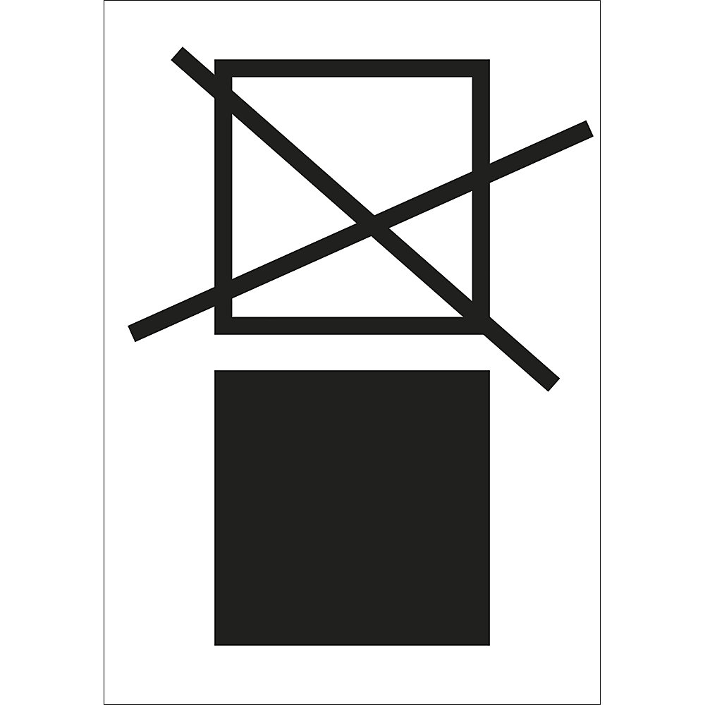 Signalisation pour entrepôts et emballages, lot de 10