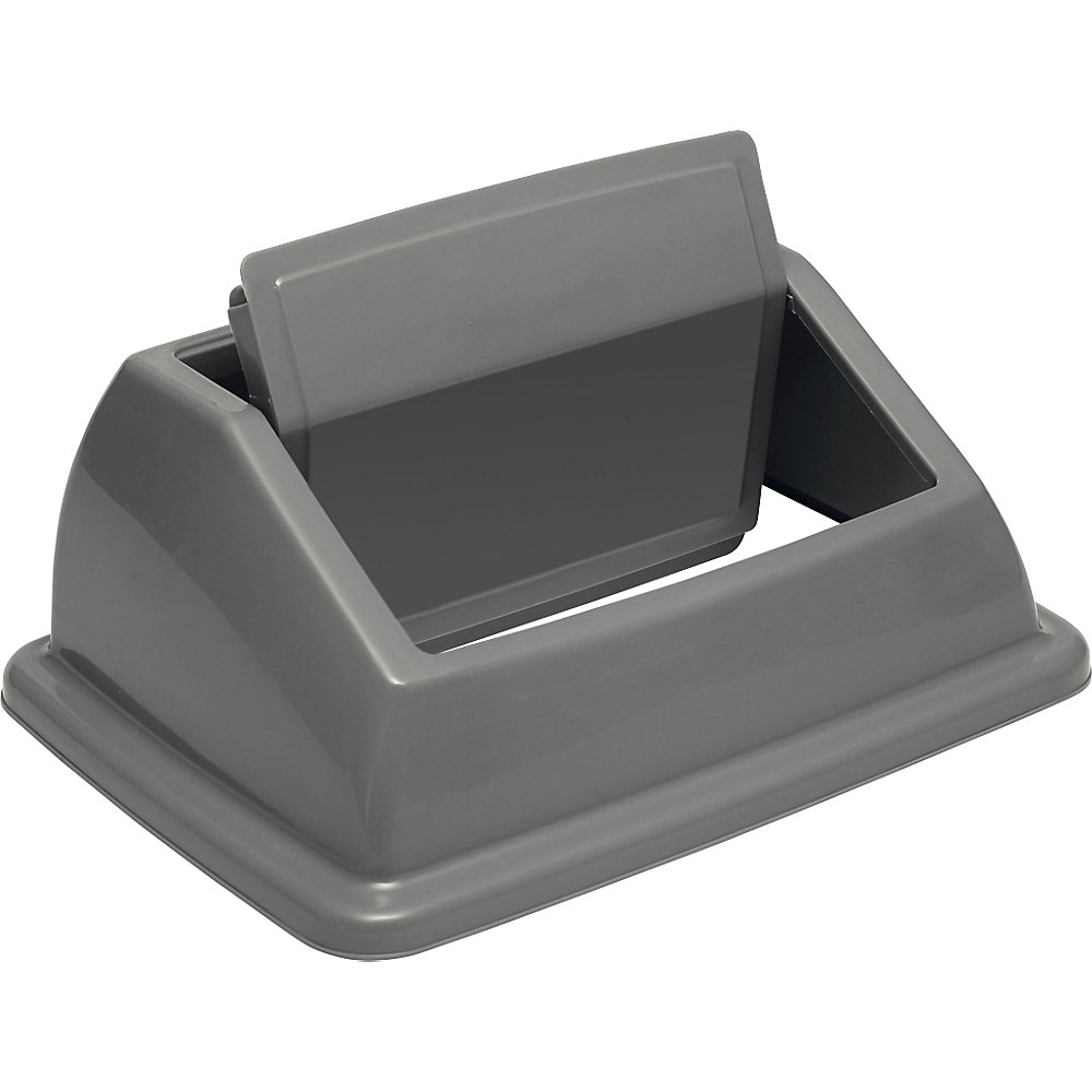 Schwingdeckeleimer, Volumen 40 l, grau Probbax 2