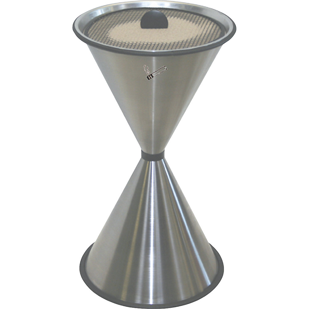 Cendrier sur pied, DIABOLO LIGHT, inox