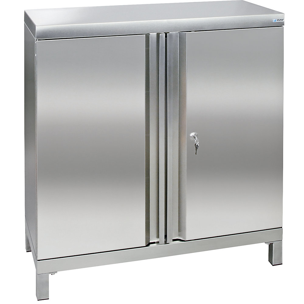 Armoire à porte battante, en inox