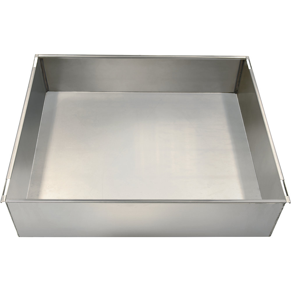 Cuve de rétention en inox