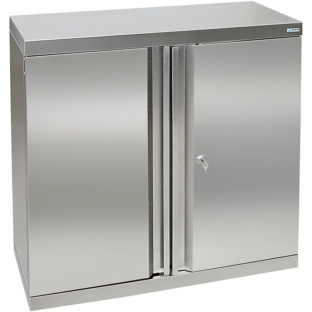 Armoire à porte battante, en inox