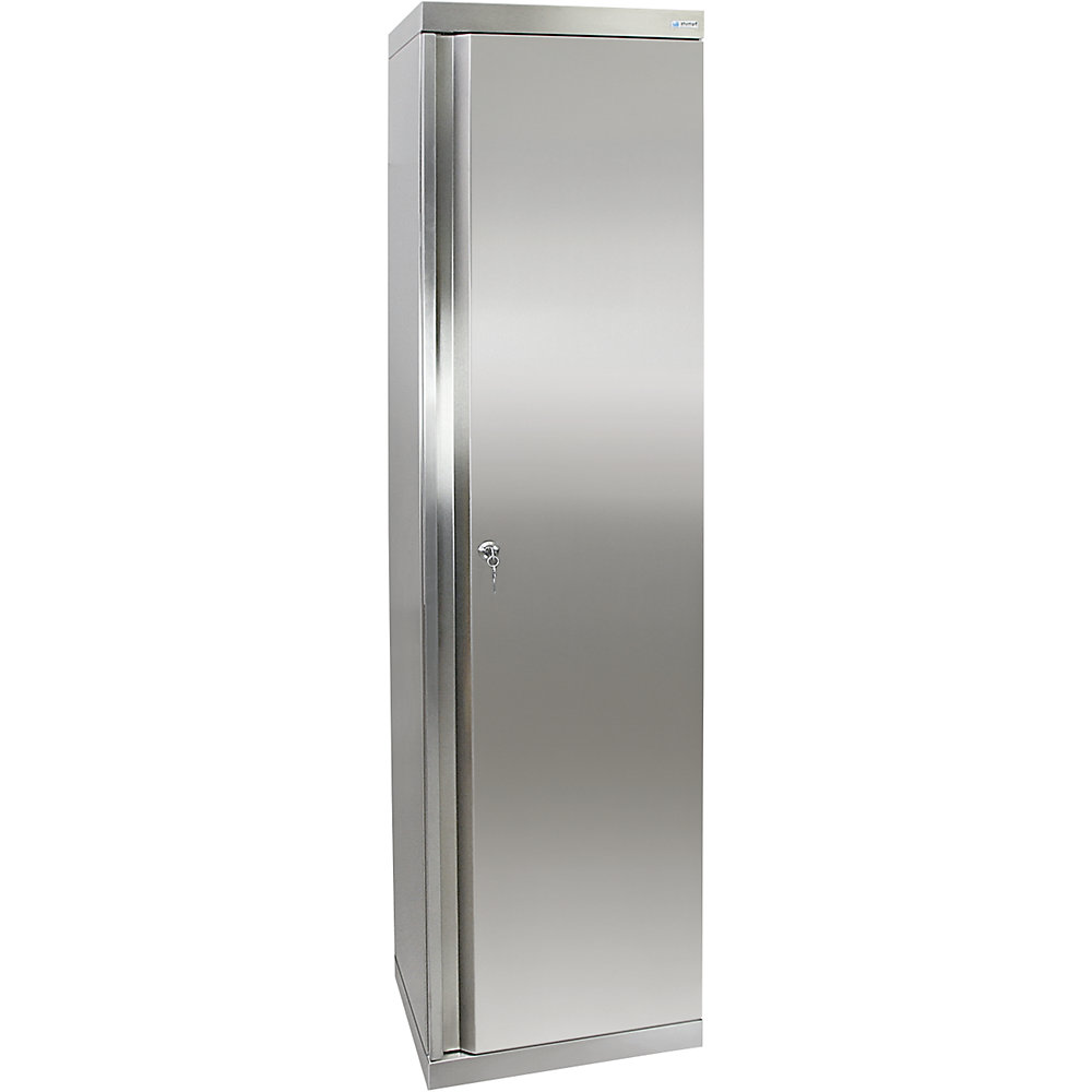 Armoire à porte battante, en inox