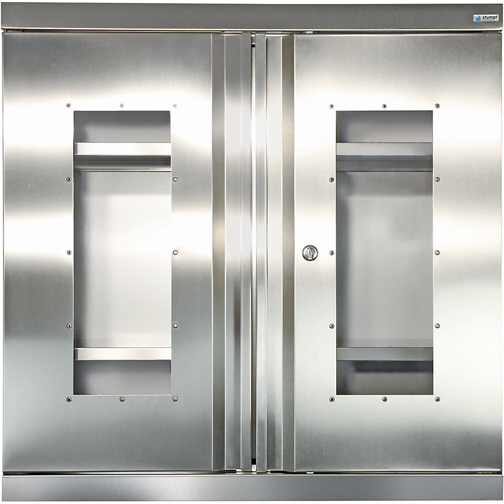 Armoire murale en inox