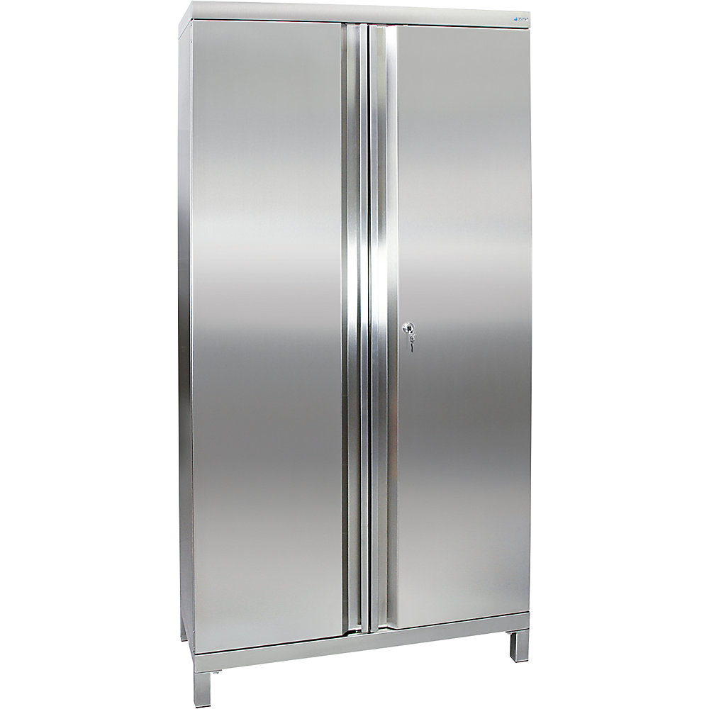 Armoire à porte battante, en inox