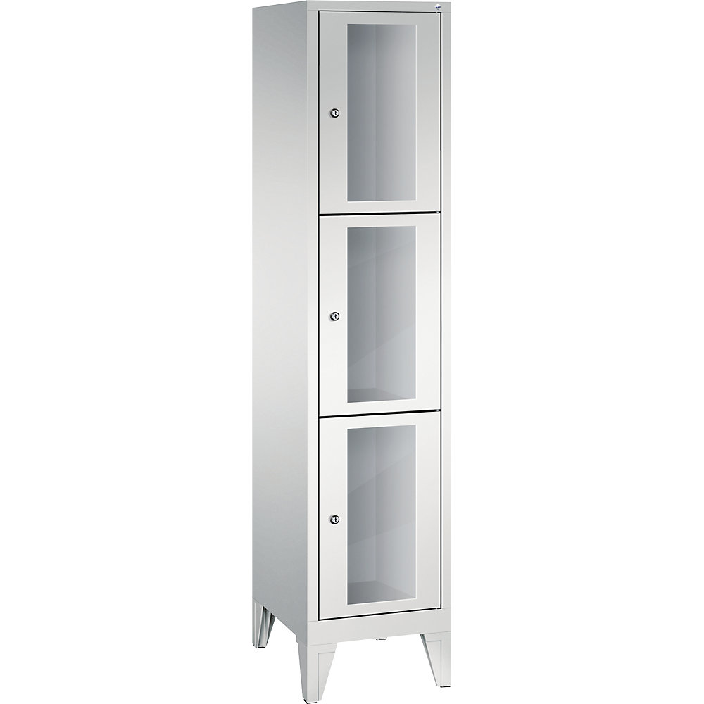 Armoire à casiers CLASSIC, hauteur casiers 510 mm, sur pieds