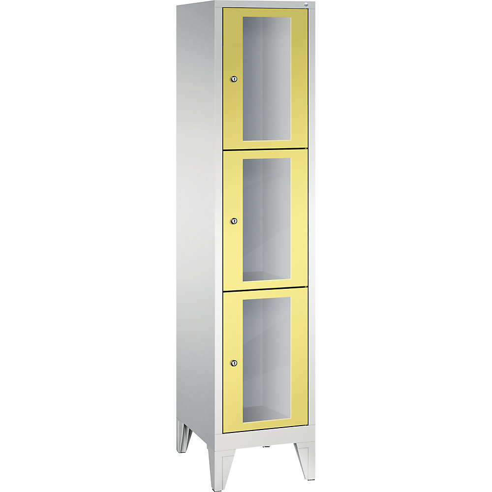 Armoire à casiers CLASSIC, hauteur casiers 510 mm, sur pieds